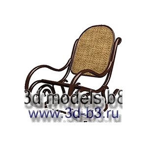 Плетеное кресло качалка