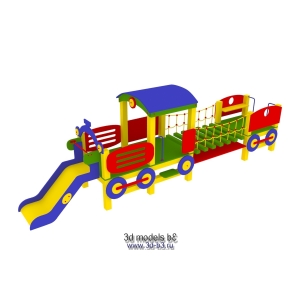 Детский игровой комплекс "поезд"